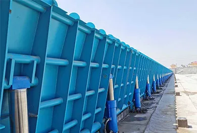 Hydraulic Elevator Dam Installation Process